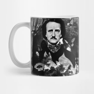 Edgar Allan Poe Halloween Ghost Story Horror Gothic Cat Mug